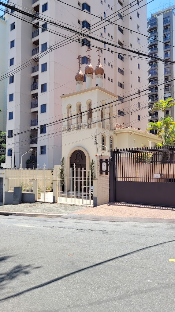 Igreja Ortodoxa Russa no Exterior de São Sérgio